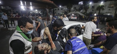 muertos heridos hospitales gaza