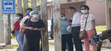 coronavirus nicaragua parada bus efe