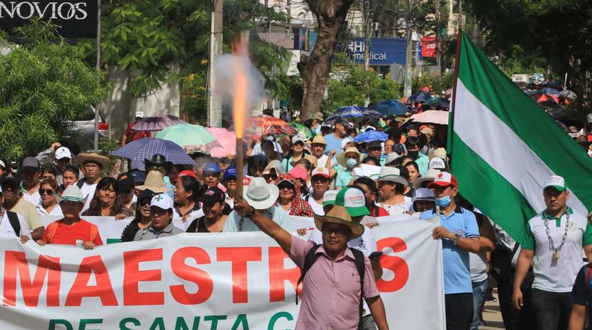 protestas en bolivia