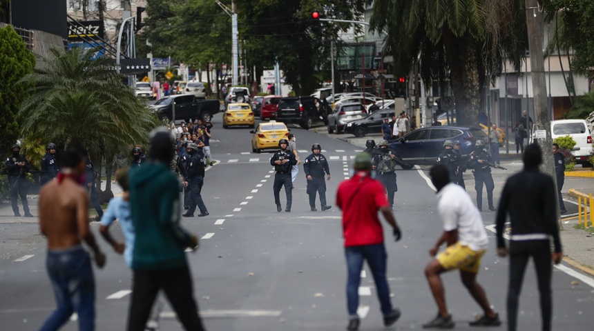 protestas antimineria panama