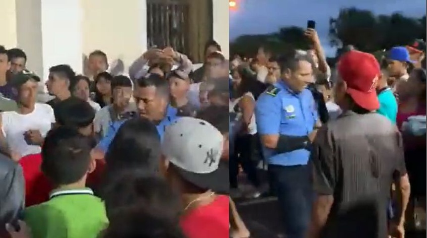 abucheos policia diria nicaragaua