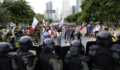 protestas en panama