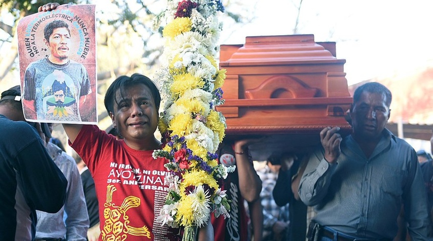 defensores derechos humanos asesinados gobernp lopez obrador