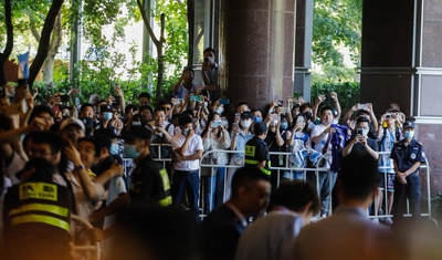 leo messi recibido en pekin