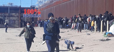 migrantes frio frontera mexico eeuu