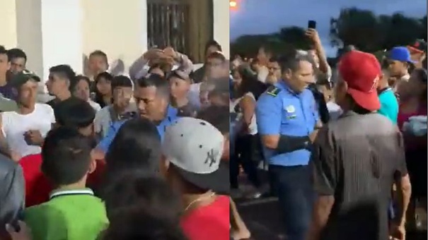 abucheos policia diria nicaragaua