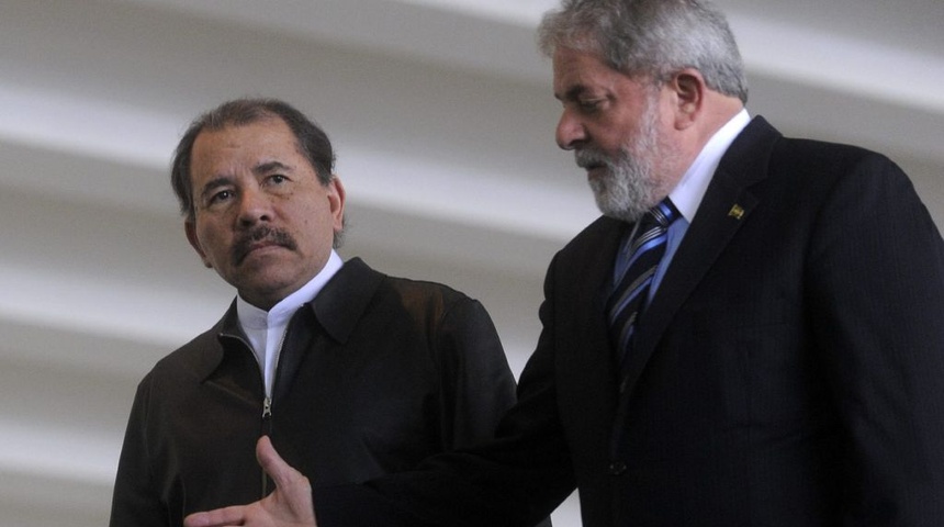 lula da silva y daniel ortega