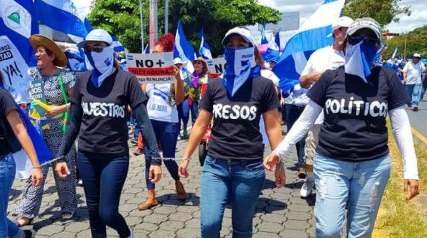 aumenta cifra de presos politicos nicaragua