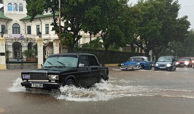 inundaciones calles cuba