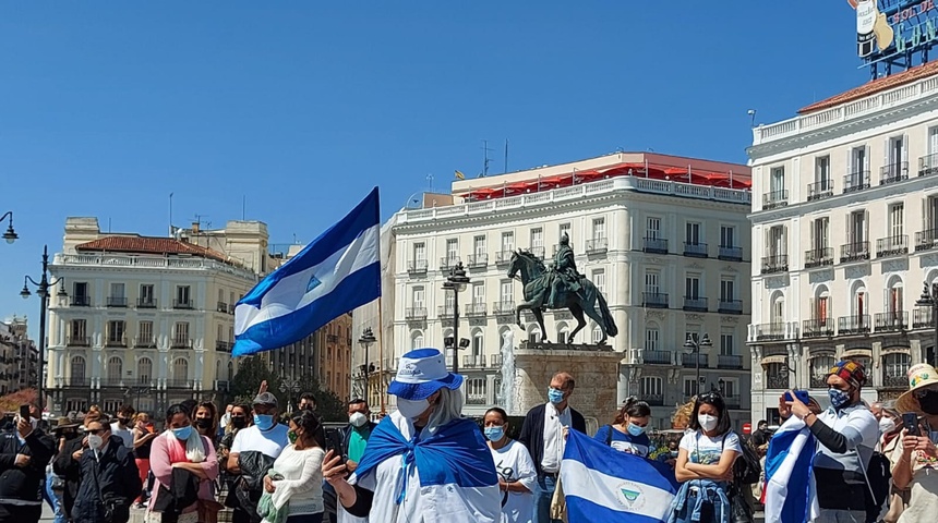 exiliados en españa