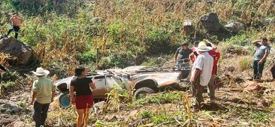 vuelco de vehiculo occidente honduras