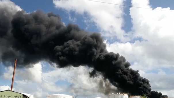 peor incendio industria cuba