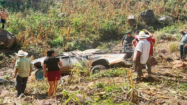 vuelco de vehiculo occidente honduras