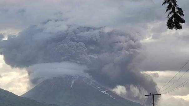 volcan san cristobal gases cenizas