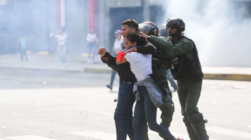 detenidos protestas venezuela acusado terrorismo