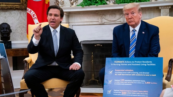 ron desantis donald trump efe