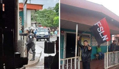 policias en toma de alcaldias liberales nicaragua