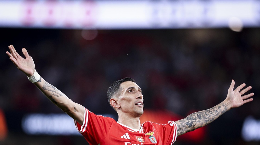 di maria en el benfica