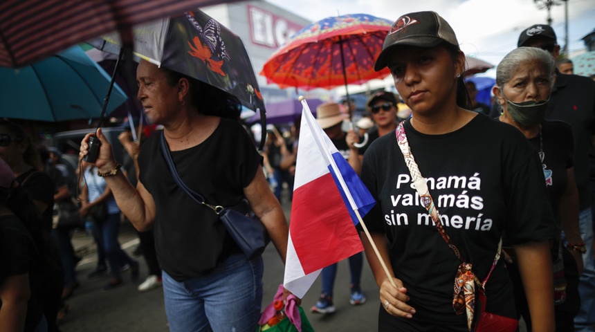 marcha panama manifestantes muertos tiroteo