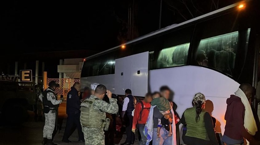 migrantes rescatados puebla mexico