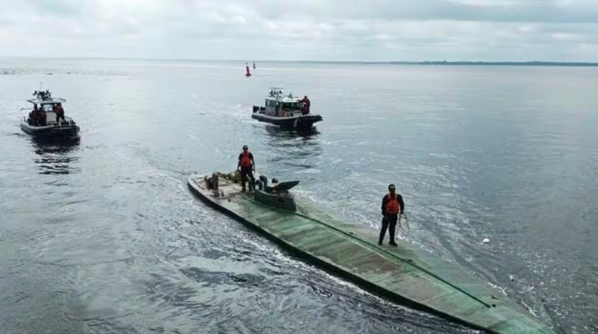 cocaina transportada semisumergible colombi