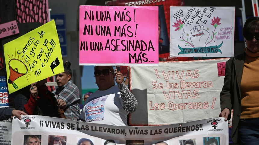 protestan feminicidios sin resolver mexico