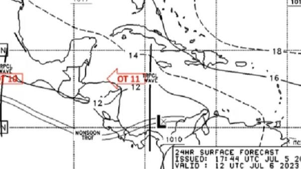 lluvias para nicaragua