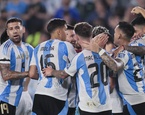 argentina celebran victoria eliminatorias sudamericanas