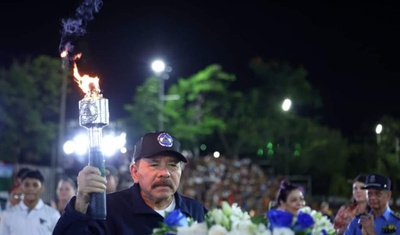 daniel ortega ataca a presidentes colombia y chile