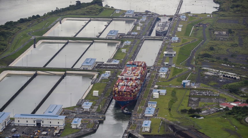 sequia canal de panama comercio internacional