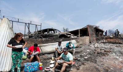 aumentan fallecidos incendios valparaiso chile