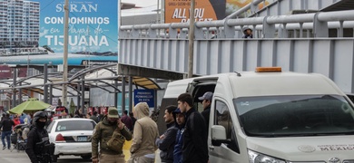 migrantes trasladados campamentos