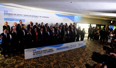 foto inaugural de la celac