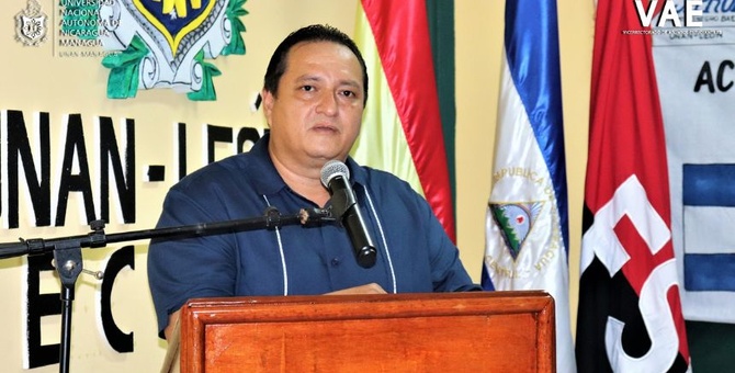 bismarck santana vicerrector asuntos estudiantiles unan managua