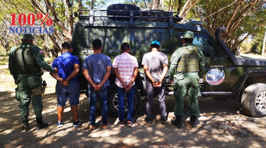 policia frontera detencion indocumentados nicaragua