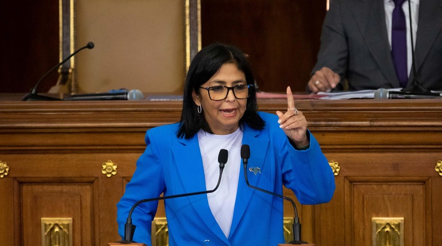 delcy rodriguez vicepresidenta ejecutiva venezuela