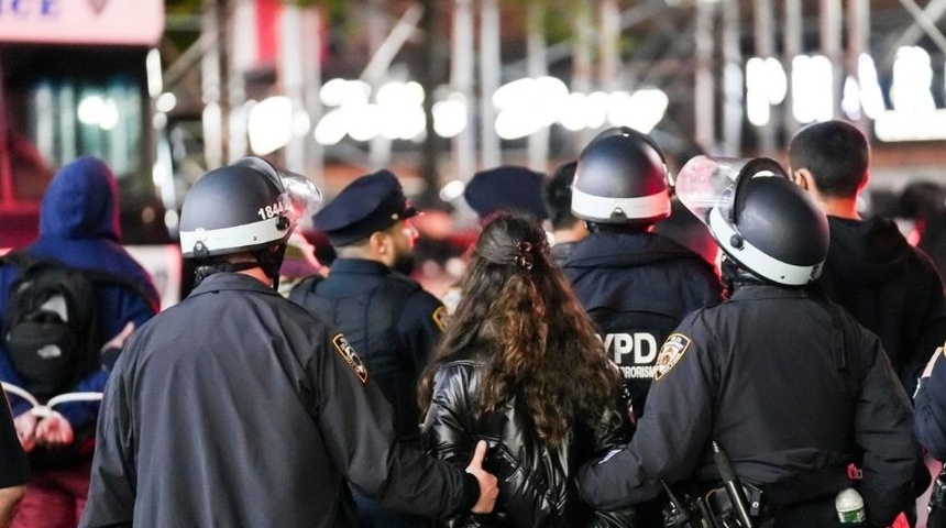 detenidos protestas propalestina universidades eeuu