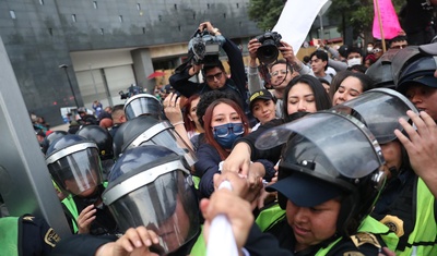 manifestaciones mexico militarizacion metro