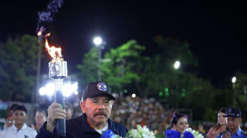 daniel ortega ataca a presidentes colombia y chile