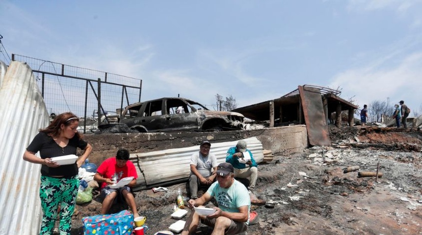 aumentan fallecidos incendios valparaiso chile