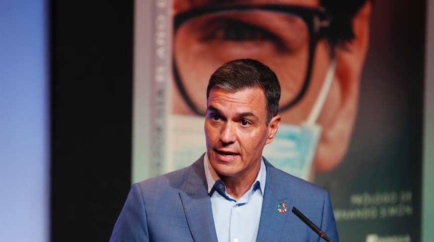 pedro sanchez presidente espana positivo covid