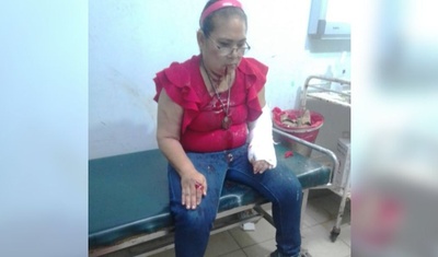 trabajadora ingenio san antonio chinandega herida brazos