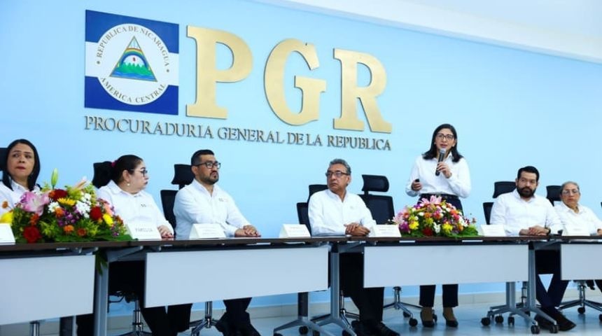 wendy morales urbina procuraduría general república nicaragua