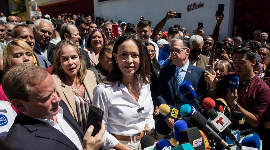 opositora maria machado pide negociacion chavismo