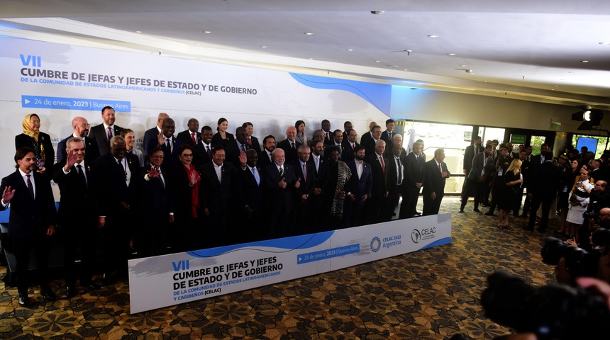 foto inaugural de la celac