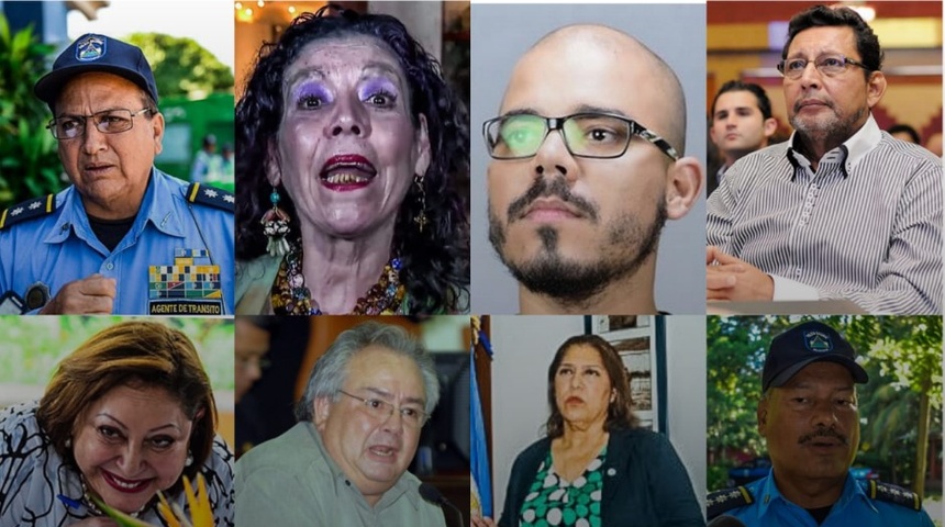 funcionarios nicaragüenses sancionados por la UE