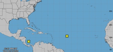 ineter vigila disturbio atmosferico caribe nicaragua