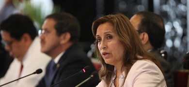 presidenta peru evalua danos lluvia