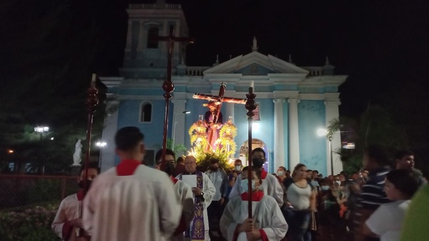 viacrucis iglesia catolica nicaragua