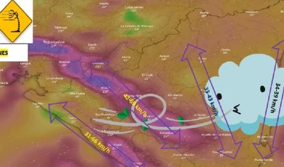 frente frío en nicaragua